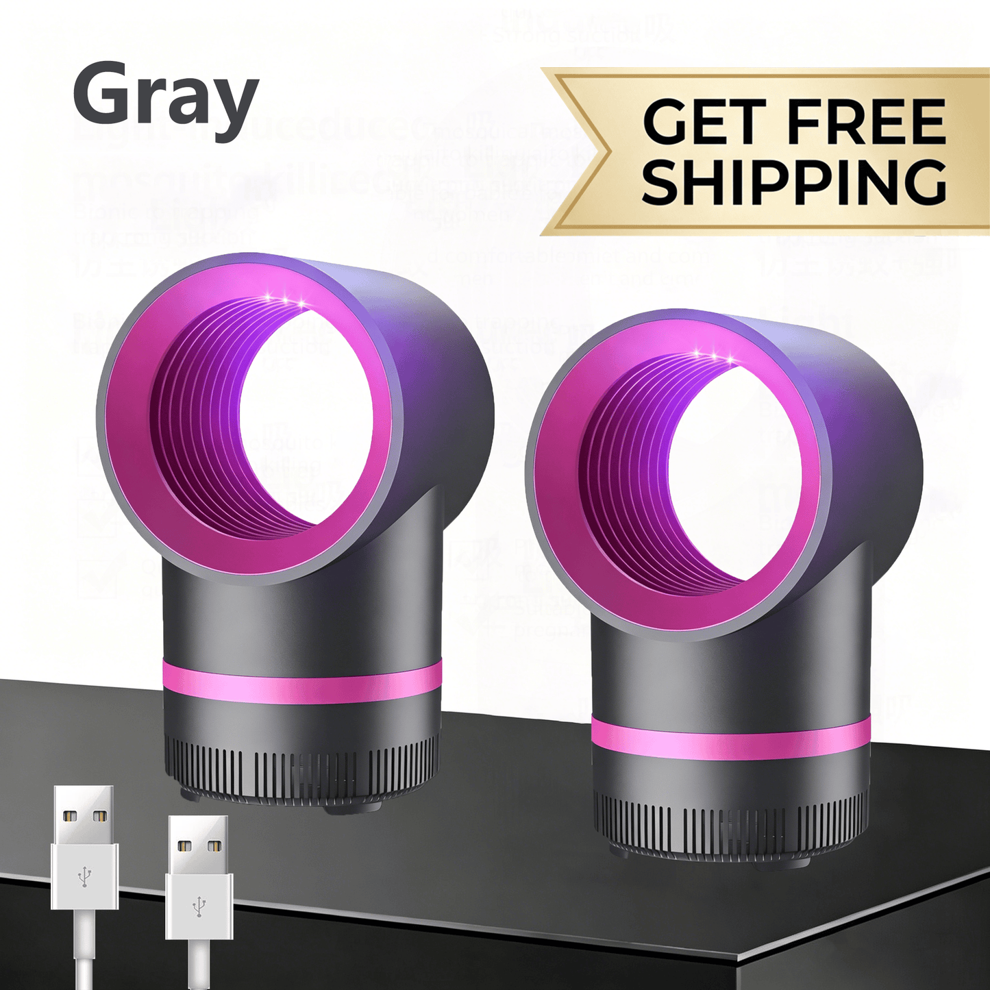 🦟 Indoor Household Mosquito Killer Lamp — Plug-in Suction-Type Mosquito Trap
