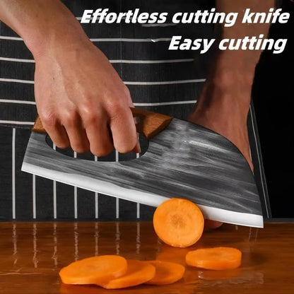 🔧New Upgrade-Forged Butcher Knife Set