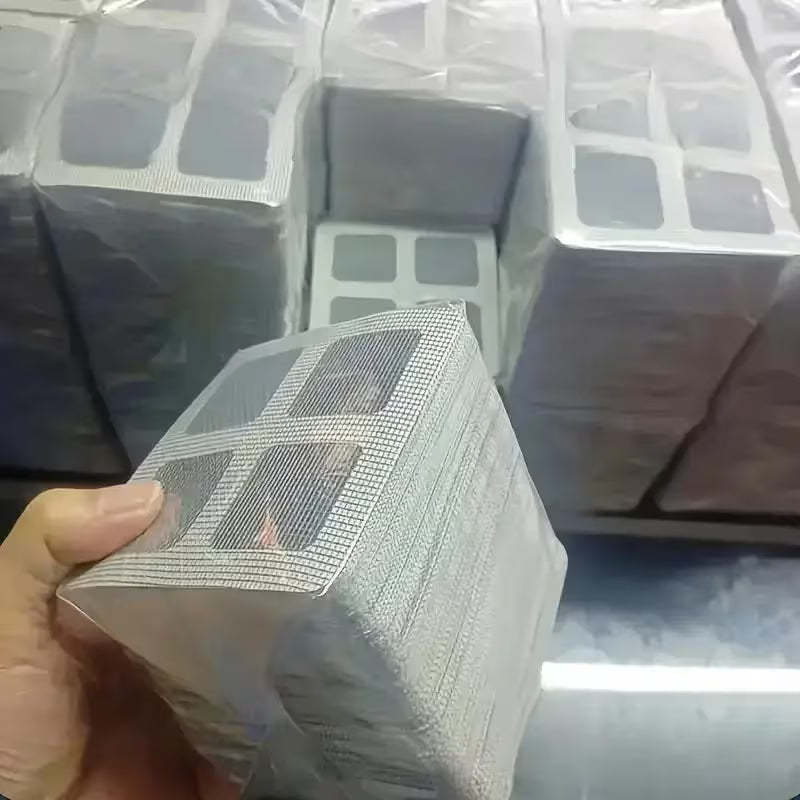 🚿 80 Pcs Disposable Bathroom Drain Hair Catcher Sheets detail view
