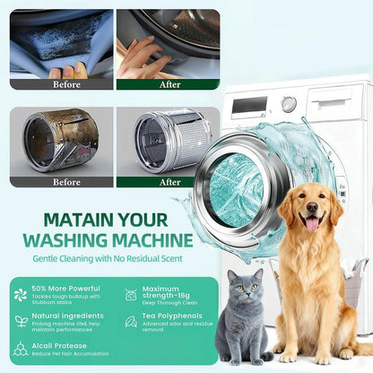 🔥 12 Pack Washing Machine Cleaner Tablets