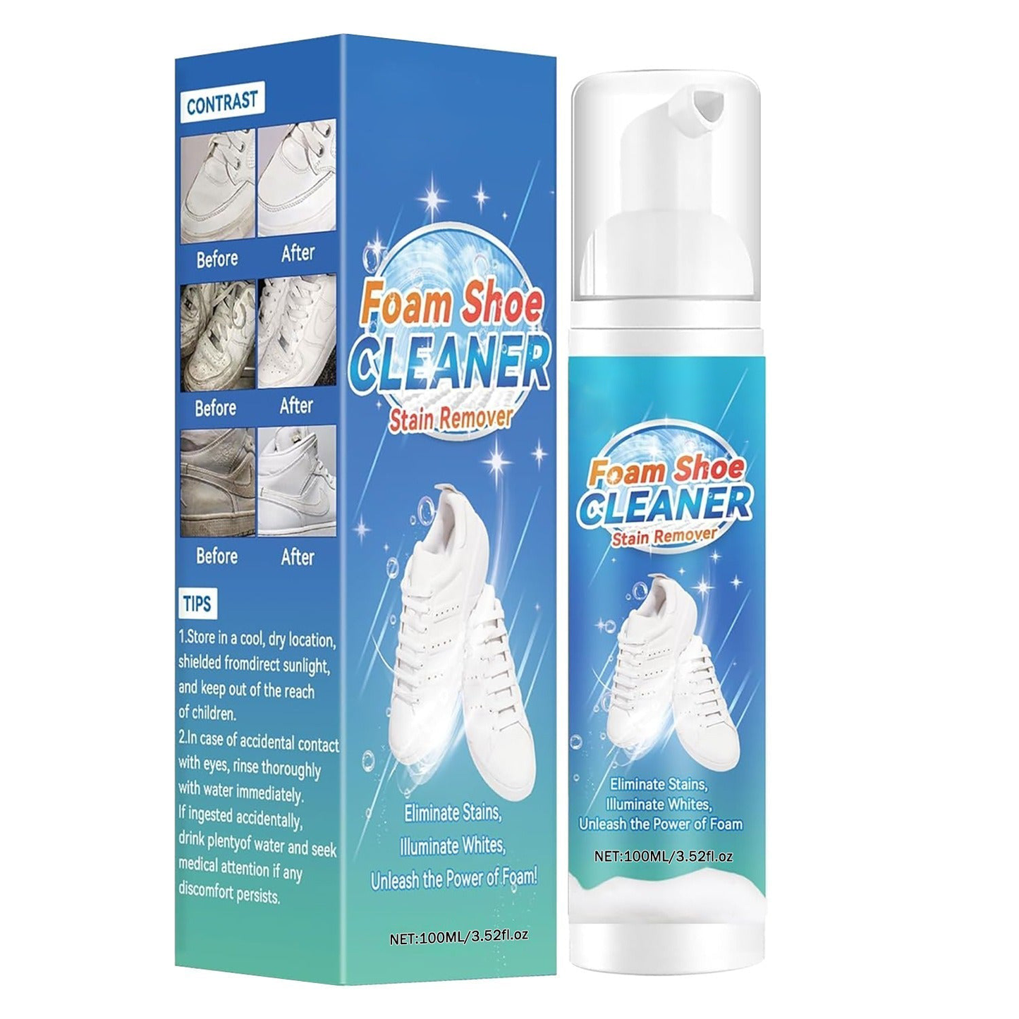 🏆Flash Sale⚡50K+ SOLD👟Shoe Cleaning Kit for Leather, Suede, Canvas, Mesh & More