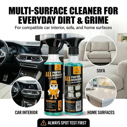 Multi-purpose Cleaning Spray - Heavy Duty Stain Remover for Car Interiors & Home Surfaces