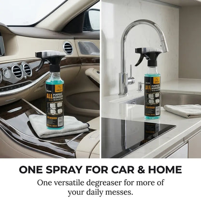 Multi-purpose Cleaning Spray - Heavy Duty Stain Remover for Car Interiors & Home Surfaces