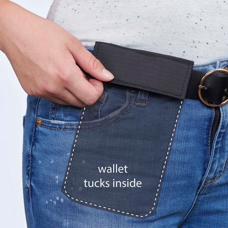 Slim Belt Wallet —“Waist Shield” Tactical Waist Pack with Quick Access Wallet 🛡️💳
