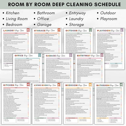 Last Day 59% OFF Promotion!⏰ADHD Cleaning & Organizing Toolkit - Chore Planner