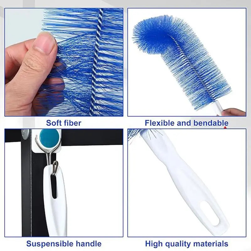 🧼💧3 Counts Bendable Microfiber Head