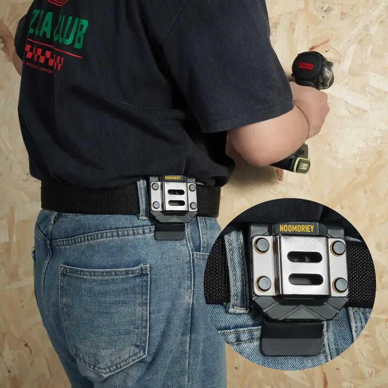 🔥[49% OFF]Drill Holder Belt Clip | Heavy-Duty & Hands-Free | Instant Tool Access for Pros detail view