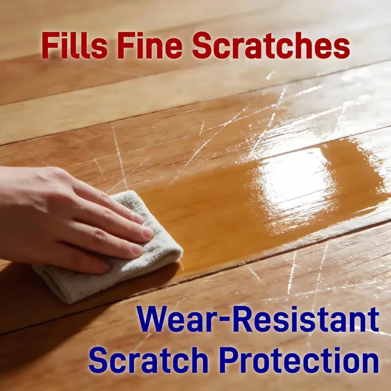 ✨ Restore & Protect Your Wood Floors – Instant High-Gloss Shine for Home Surfaces! ✨