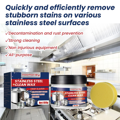 🏆Flash Sale⚡ 70K+ SOLD! Magical Nano-Technology Stainless Steel Cleaning Paste-SURFACE SAFE, NO RESIDUE
