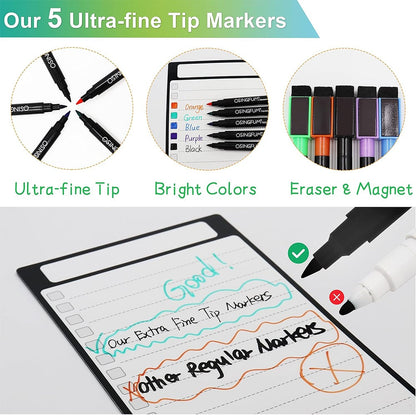 🧲 Magnetic Fridge To-Do List Board – Stay Organized at a Glance ✍️