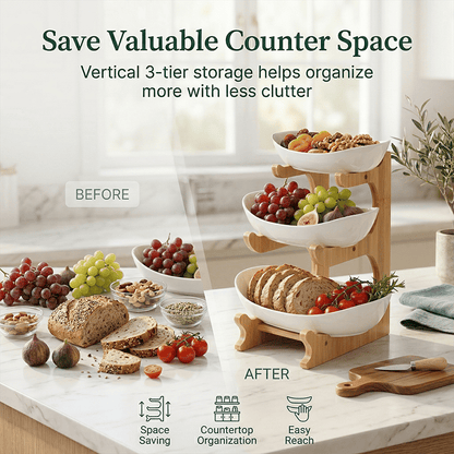 🏆Flash Sale⚡ 50K+ SOLD! 3 Tier Countertop Organizer