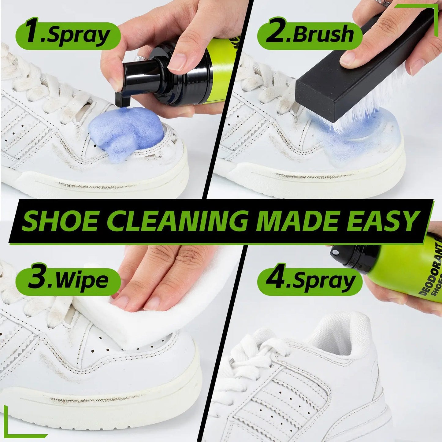 Cleaning Kit for Leather, Suede, Canvas, Mesh & More