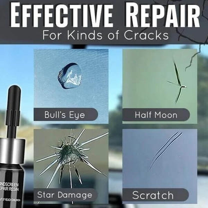 💥LAST DAY 46% OFF 🚗Cracks Gone Glass Repair Kit (New Formula)