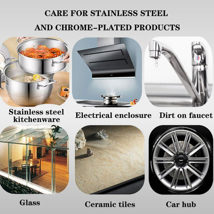 🏆Flash Sale⚡ 70K+ SOLD! Magical Nano-Technology Stainless Steel Cleaning Paste-SURFACE SAFE, NO RESIDUE