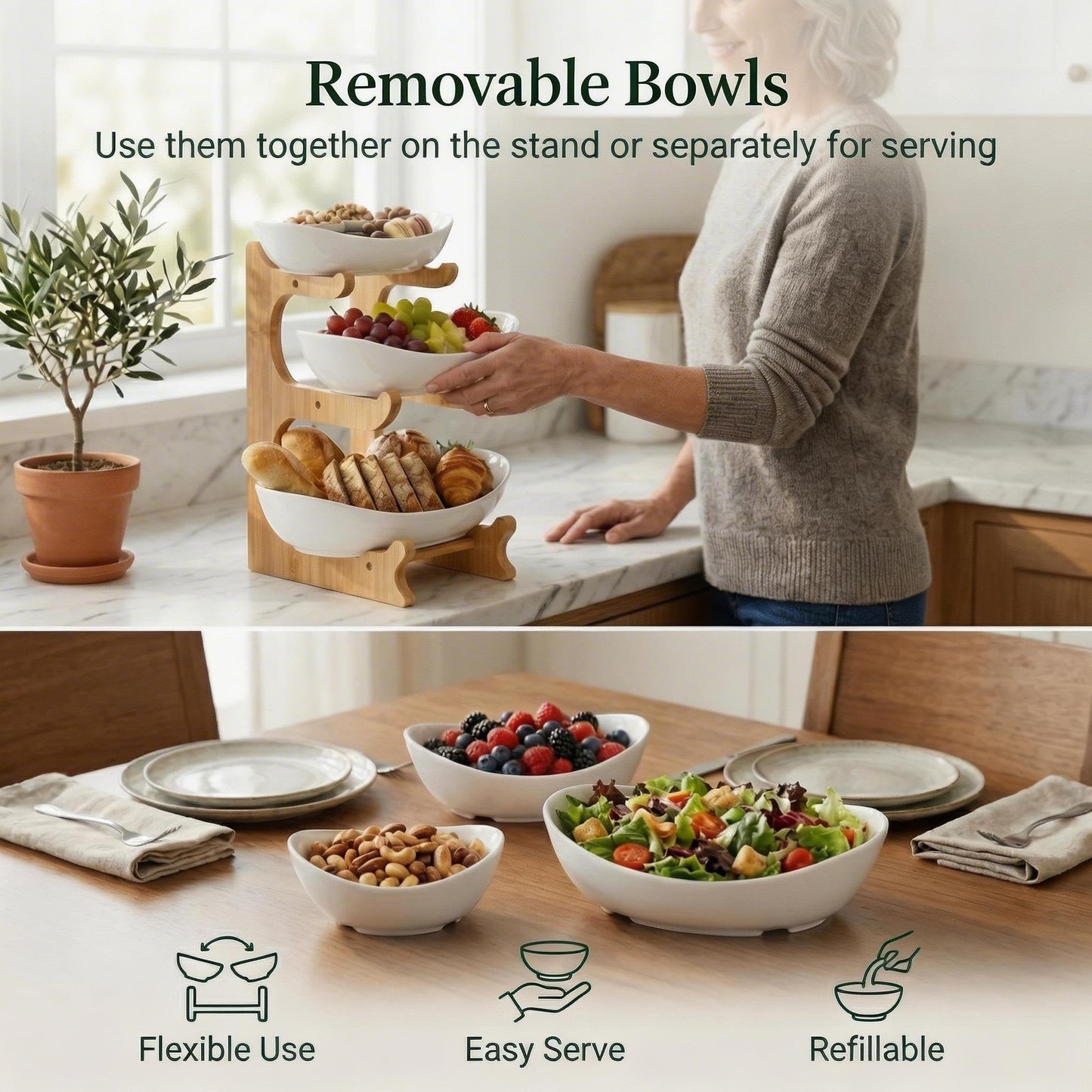 🏆Flash Sale⚡ 50K+ SOLD! 3 Tier Countertop Organizer