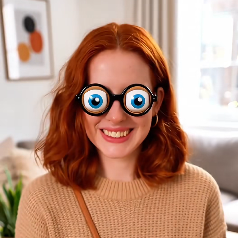 Flash Sale 50% OFF🔥 Funny Winking Eye Glasses