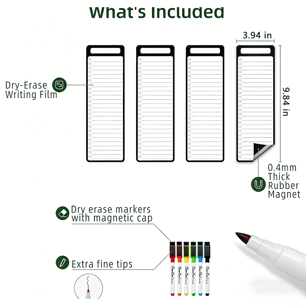 🧲 Magnetic Fridge To-Do List Board – Stay Organized at a Glance ✍️