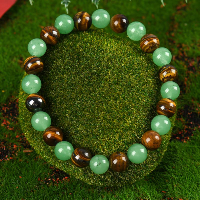 🔥Money Attraction Bracelet with Green Aventurine & Tiger Eye