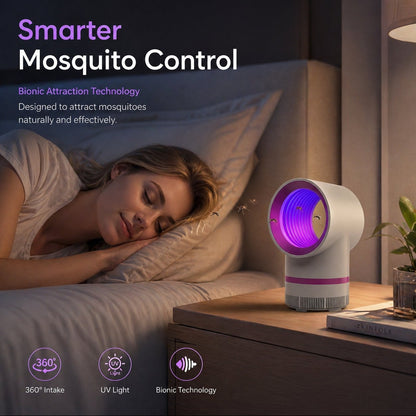 🦟 Indoor Household Mosquito Killer Lamp — Plug-in Suction-Type Mosquito Trap