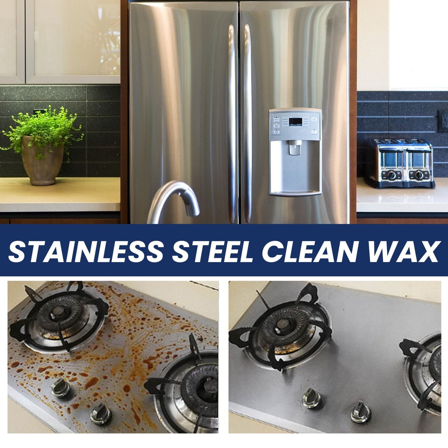 🏆Flash Sale⚡ 70K+ SOLD! Magical Nano-Technology Stainless Steel Cleaning Paste-SURFACE SAFE, NO RESIDUE