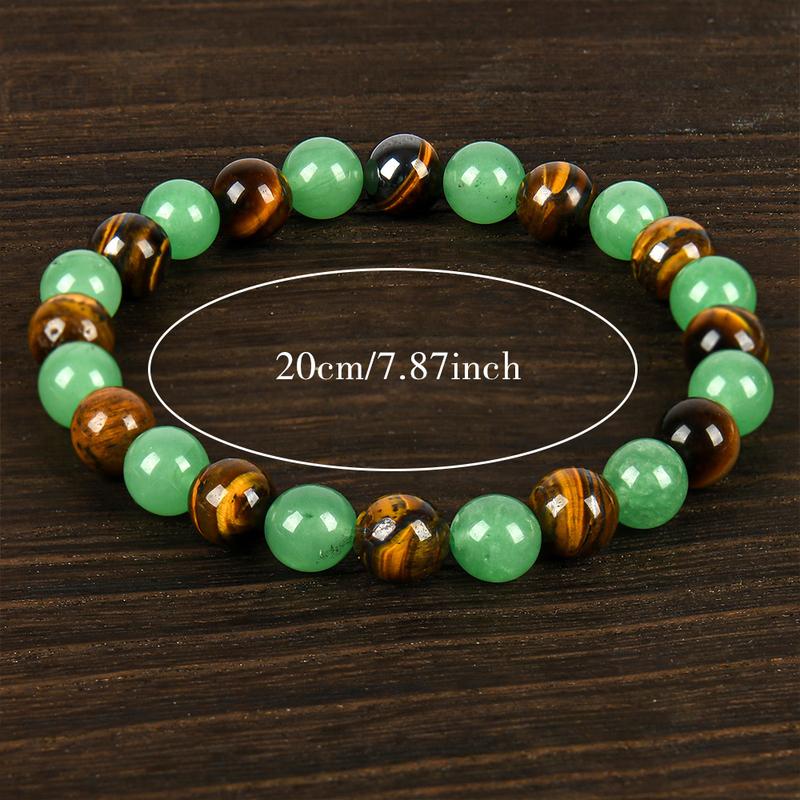 🔥Money Attraction Bracelet with Green Aventurine & Tiger Eye
