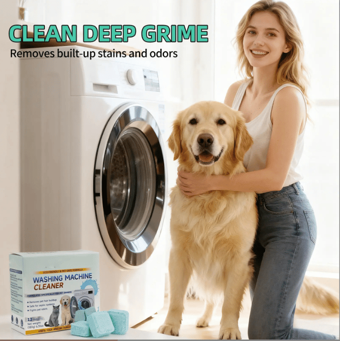 🔥 12 Pack Washing Machine Cleaner Tablets