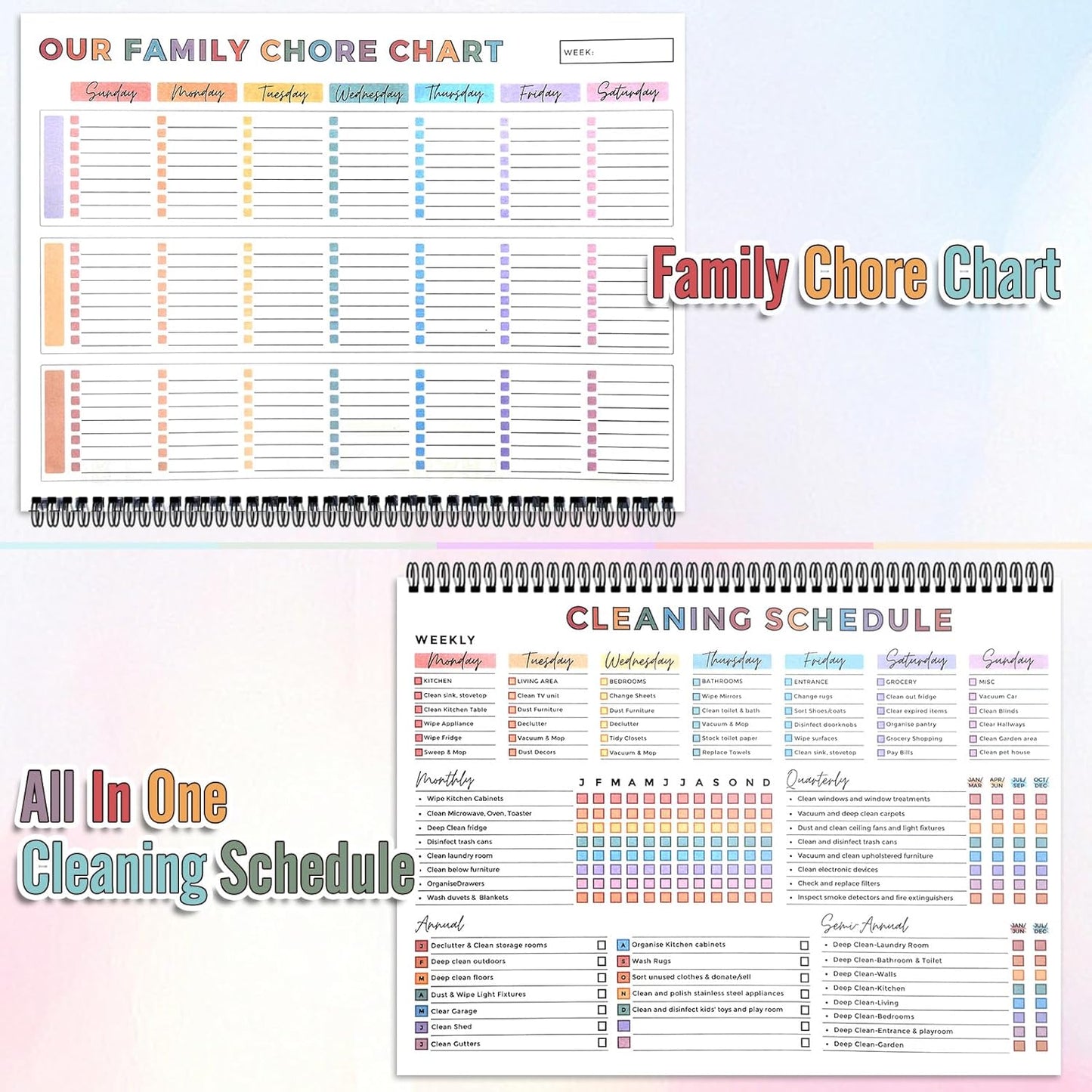 Last Day 59% OFF Promotion!⏰ADHD Cleaning & Organizing Toolkit - Chore Planner