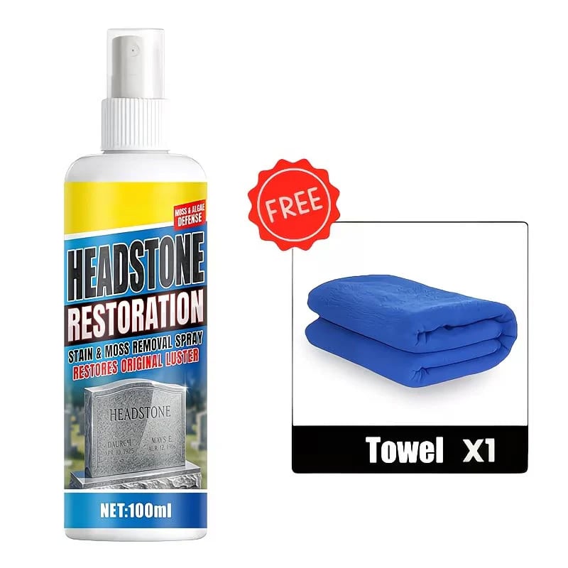 ⏰🎁Headstone Restoration & Cleaning Spray-100ML
