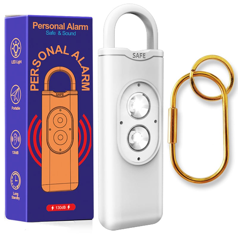 The Original Personal Safety Alarm for Women, Strobe Light and Key Chain in a Variety of Colors