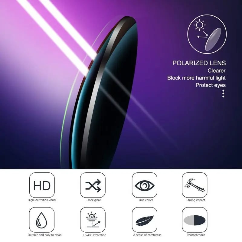 🕶️HD Polarized Photochromic Sunglasses