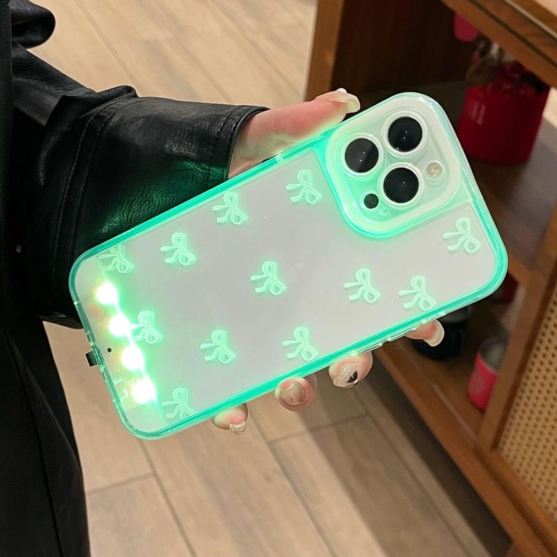 📱Vibrant LED Bowknot Phone Case