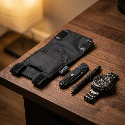 Slim Belt Wallet —“Waist Shield” Tactical Waist Pack with Quick Access Wallet 🛡️💳