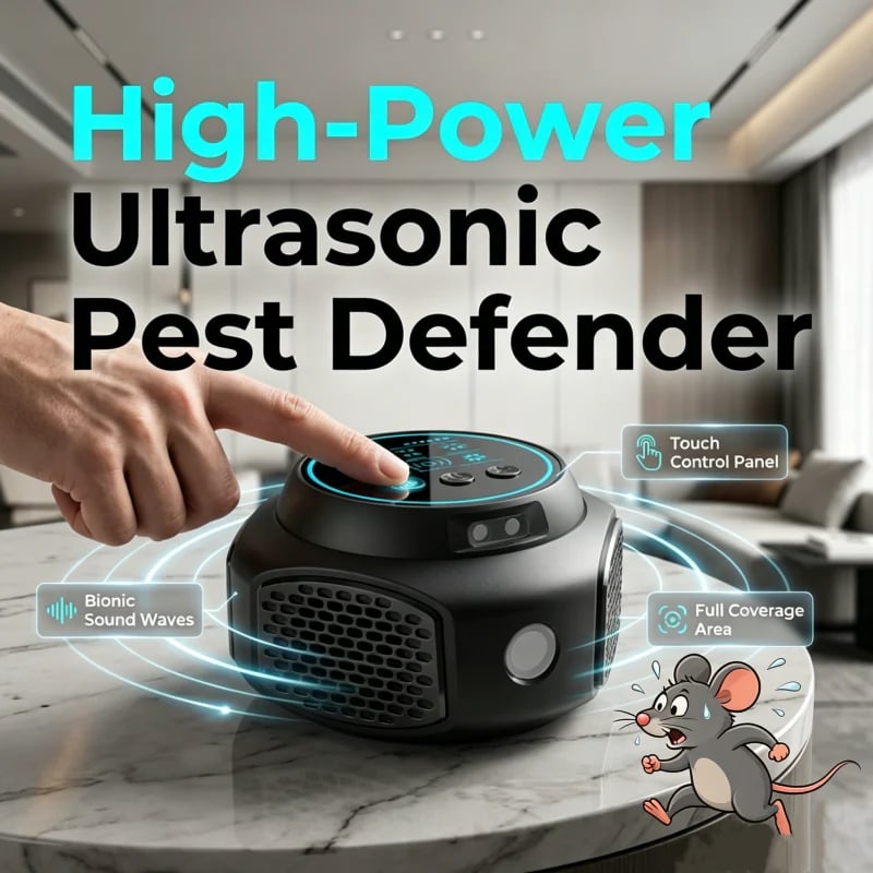 🪤High-Power Ultrasonic Pest Repeller