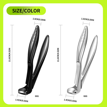 🏆Flash Sale⚡40K+ SOLD! ✂️ Curved Nail Clipper – Ergonomic & Easy for Seniors (2 PCS)🖤
