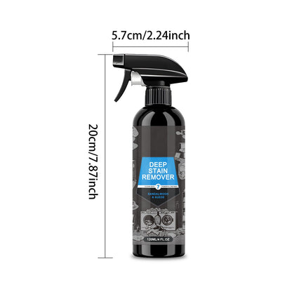 Deep Laundry Stain Remover & Odor Eliminator - 7-Enzyme Extreme Mess Cleaner - Sandalwood & Suede Scented