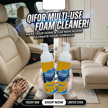 🔥 4-in-1 Multi-Enzyme Foam Cleaner – Deep Clean Car, Kitchen, Bathroom & Sofa