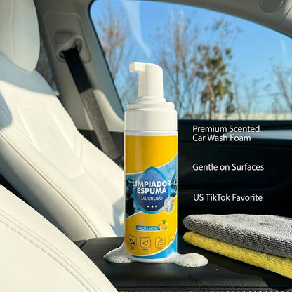 🔥 4-in-1 Multi-Enzyme Foam Cleaner – Deep Clean Car, Kitchen, Bathroom & Sofa