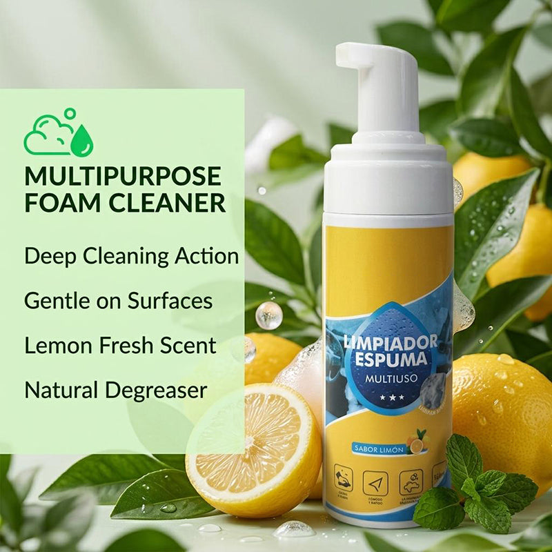 🧼🫧 4-in-1 Multi-Enzyme Foam Cleaner – Powerful Deep Cleaning for Cars, Kitchens, Bathrooms & Sofas