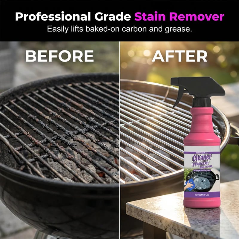 🔥Fast-Acting Heavy-Duty Grill Degreaser Spray detail view