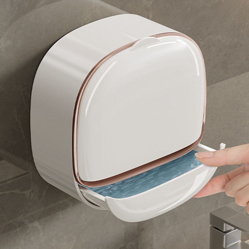 Luxury Soap Holder with Drain Tray detail view