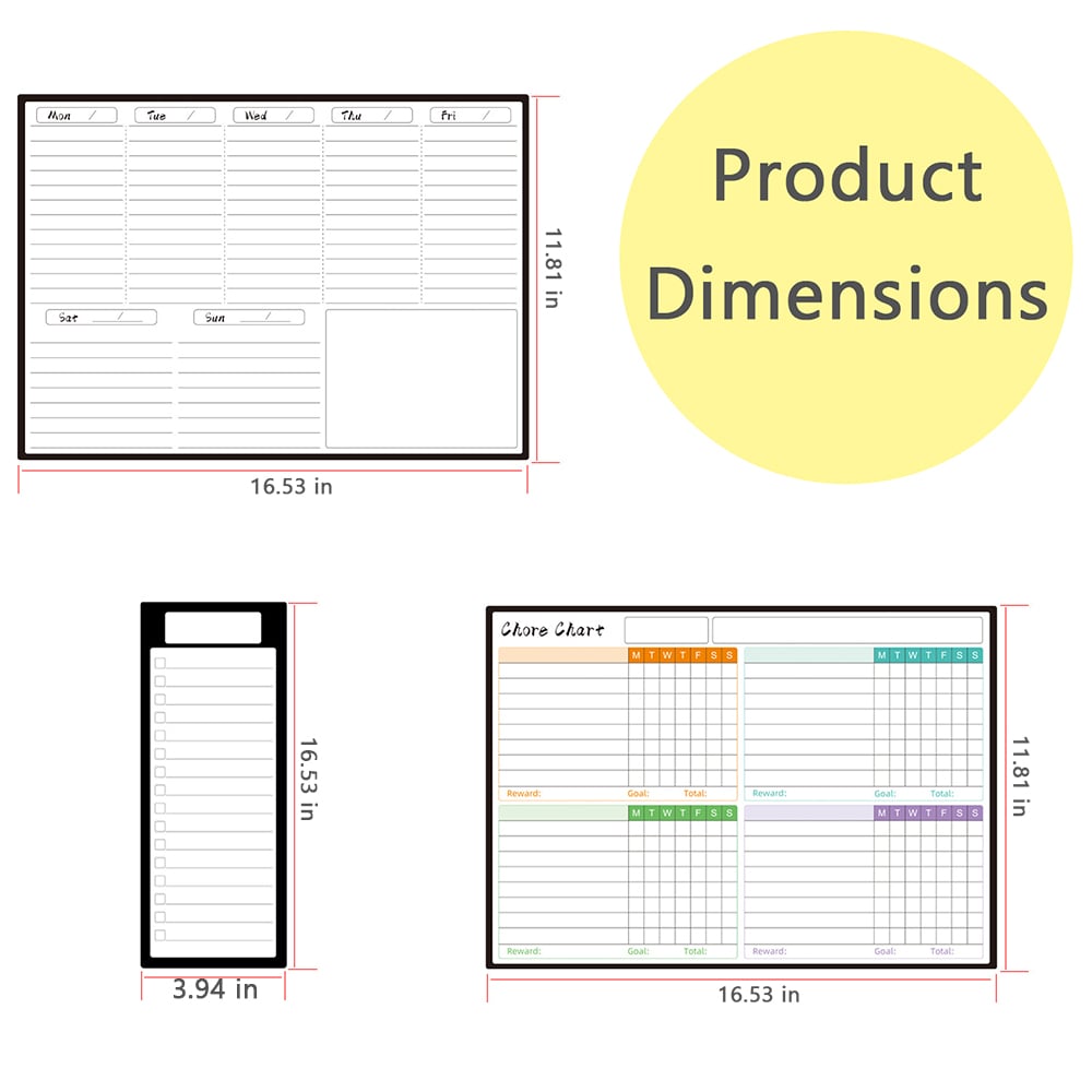 🧲 Magnetic Fridge To-Do List Board – Stay Organized at a Glance ✍️