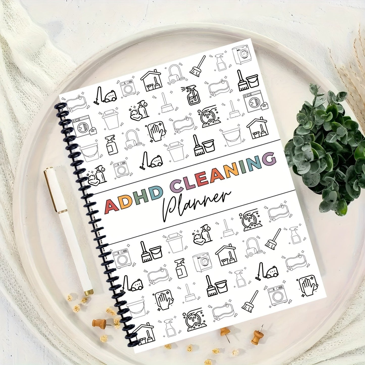 Last Day 59% OFF Promotion!⏰ADHD Cleaning & Organizing Toolkit - Chore Planner