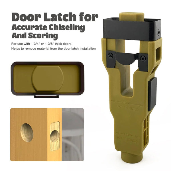 💪Door Latch Mortise Tool For Use With 1-3/4