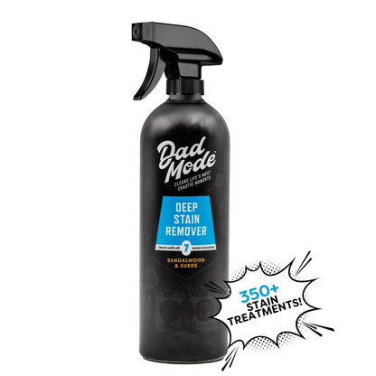 Deep Laundry Stain Remover & Odor Eliminator - 7-Enzyme Extreme Mess Cleaner - Sandalwood & Suede Scented
