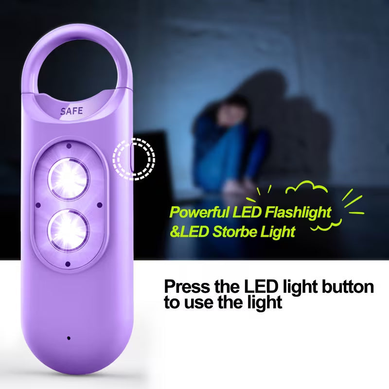 The Original Personal Safety Alarm for Women, Strobe Light and Key Chain in a Variety of Colors