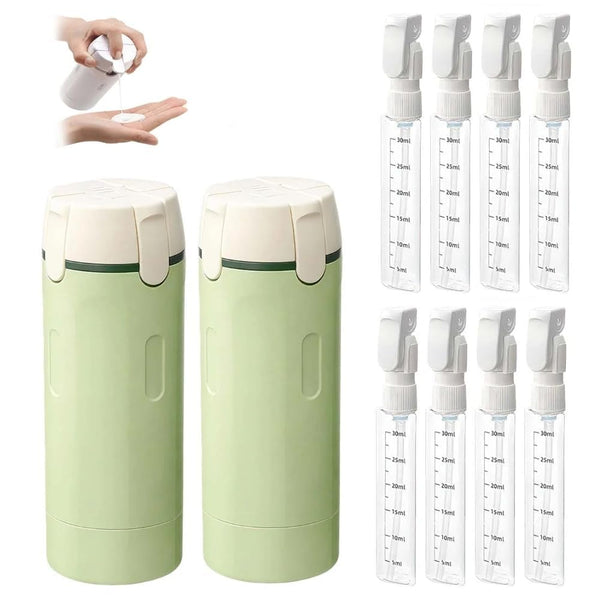 4 in 1 Travel Dispenser, 4 Pack 30ML Travel Bottles for Toiletries