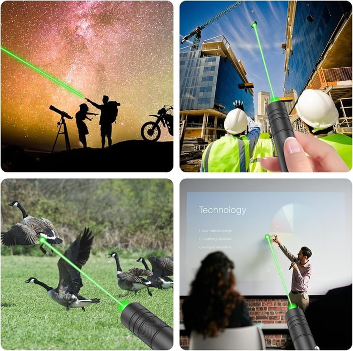 🔥LAST DAY 49% OFF🔥-Red and green single-point laser light detail view