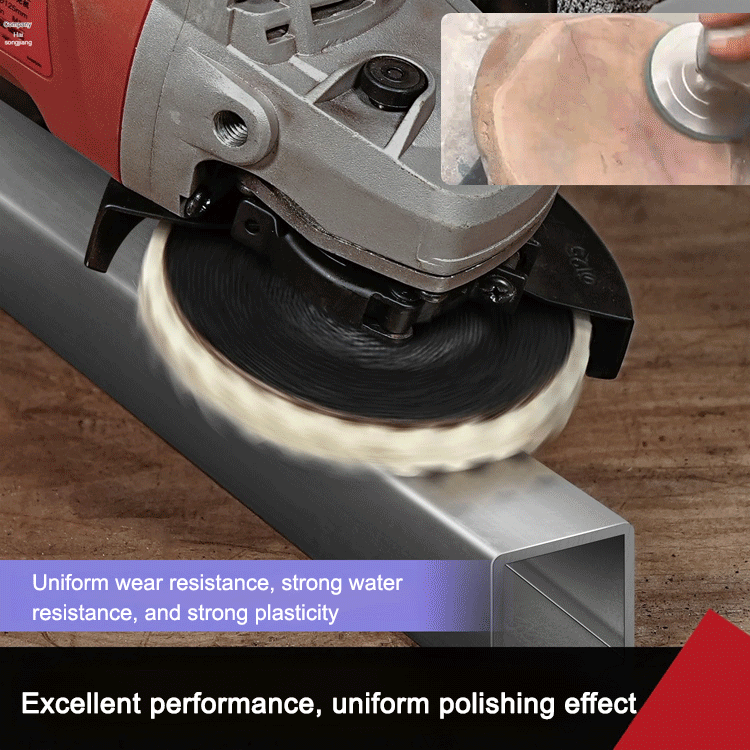 Multi-purpose Wool Felt Flap Wheel for Grinding Sanding & Surface Fine Finishing