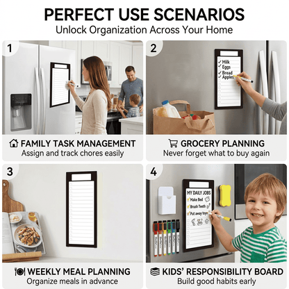 🧲 Magnetic Fridge To-Do List Board – Stay Organized at a Glance ✍️