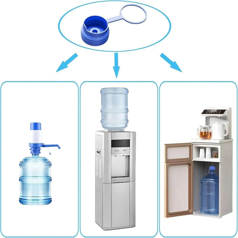 Leak-Proof Water Jug Caps (4 Pack) – Fits 3 & 5 Gallon Bottles detail view